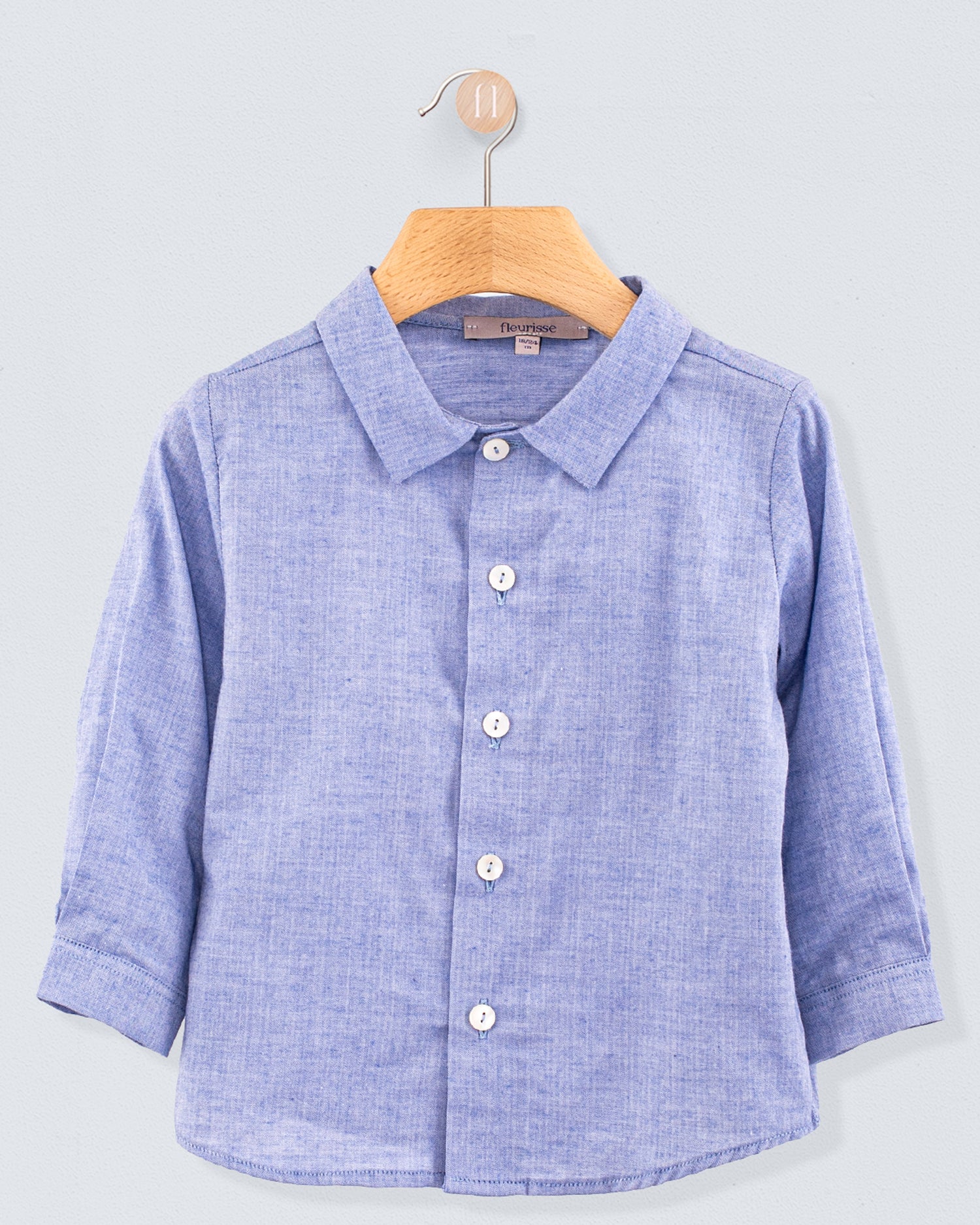 Hendrix Blue Luxury Flannel Shirt
